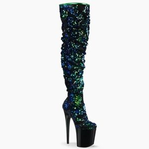 For Mutual Aid Pleaser Thigh High Boots